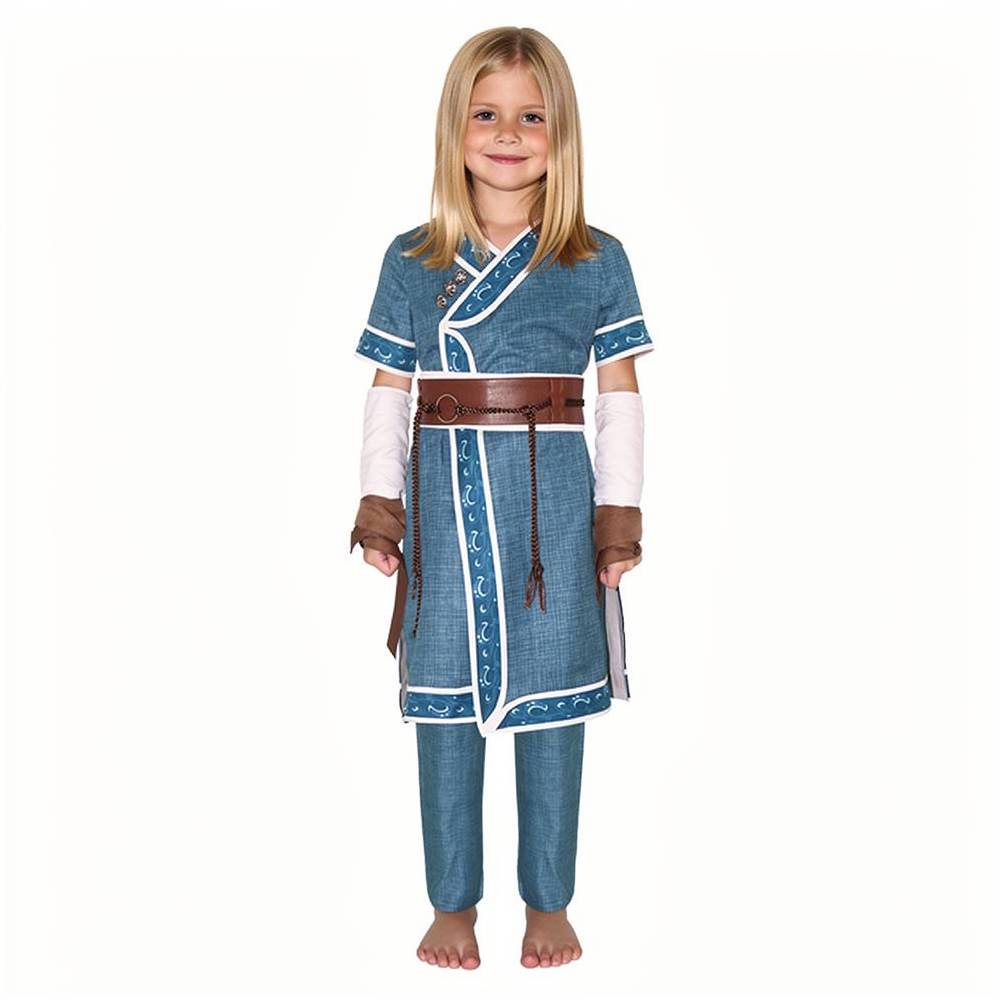 Kinder Avatar 2024 TV The Last Airbender Katara Cosplay Kostüm Outfits Halloween Karneval Anzug