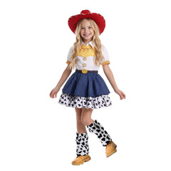 Toy S Kinder Jessie Mädchen Kleid Cosplay-Kostüm für Halloween, Karneval und Partys