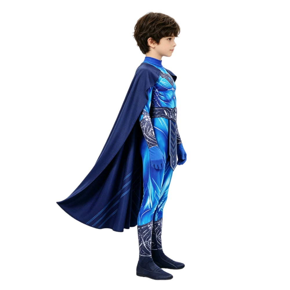 Skeletor Kinder Junge Jumpsuit Masters of the Universe Skeletor Outfit