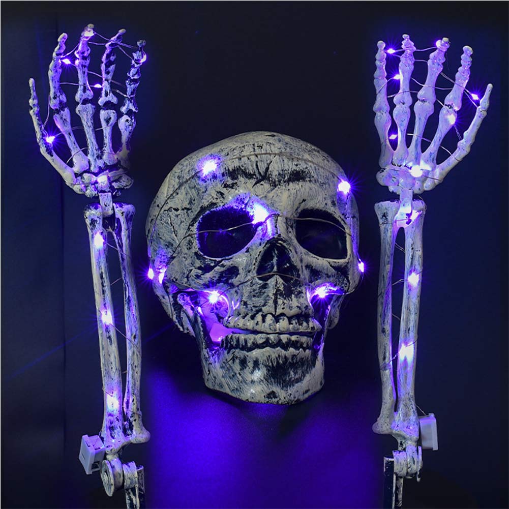Skelett Totenkopf Halloween Dekoration Spukhaus Dekoration Requisite