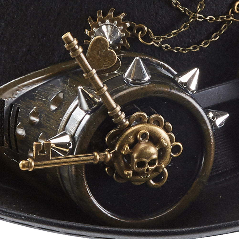 Steampunk lolita Hut Halloween Karneval Kostüm Zubehör