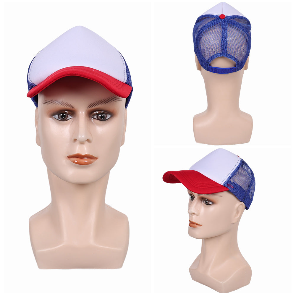 Stranger Things Dustin Henderson Cosplay Hut Halloween Karneval Kostüm Zubehör