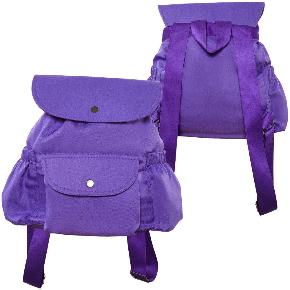 Stranger Things Eleven 11 Cosplay lila Tasche Rucksack Halloween Karneval Kostüm Zubehör
