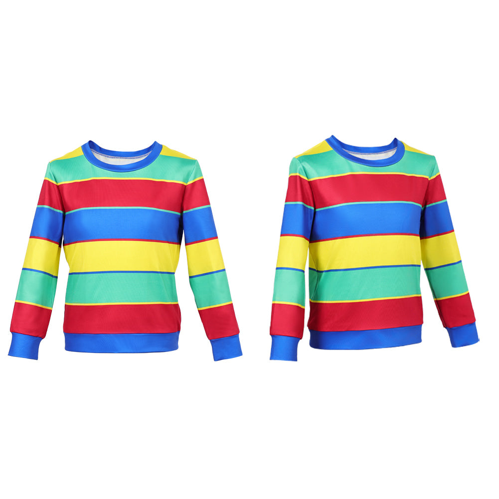 Stranger Things Kinder Derek Shirt Cosplay Kostüm Halloween Karneval Party Anzug