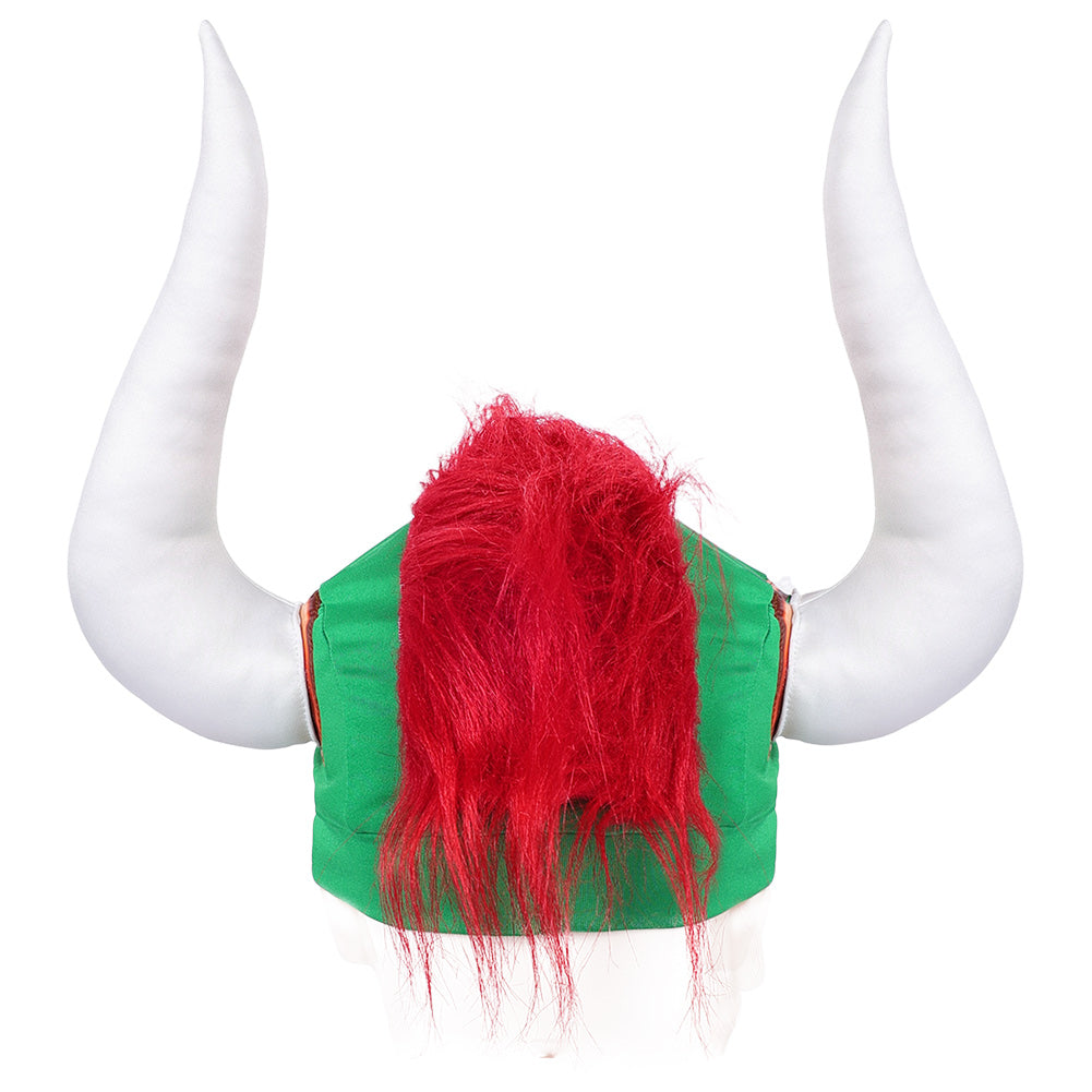 Super Mario Erwachsene Cosplay Bowser grün Hut Halloween Karnevalskostüm Accessoires