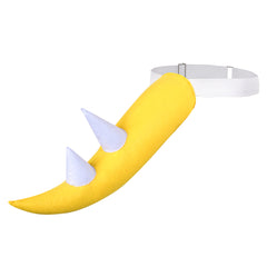Super Mario gelb Bowser Schwanz Halloween-Karnevalskostüm Accessoires