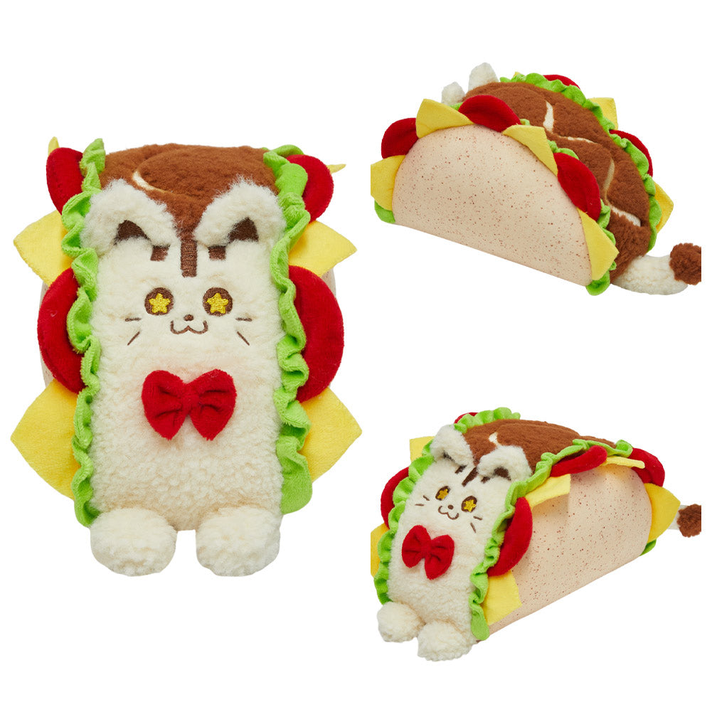 taco Mexikanische Kuscheltier Schildpattkatze Plüsch Puppe tacocat