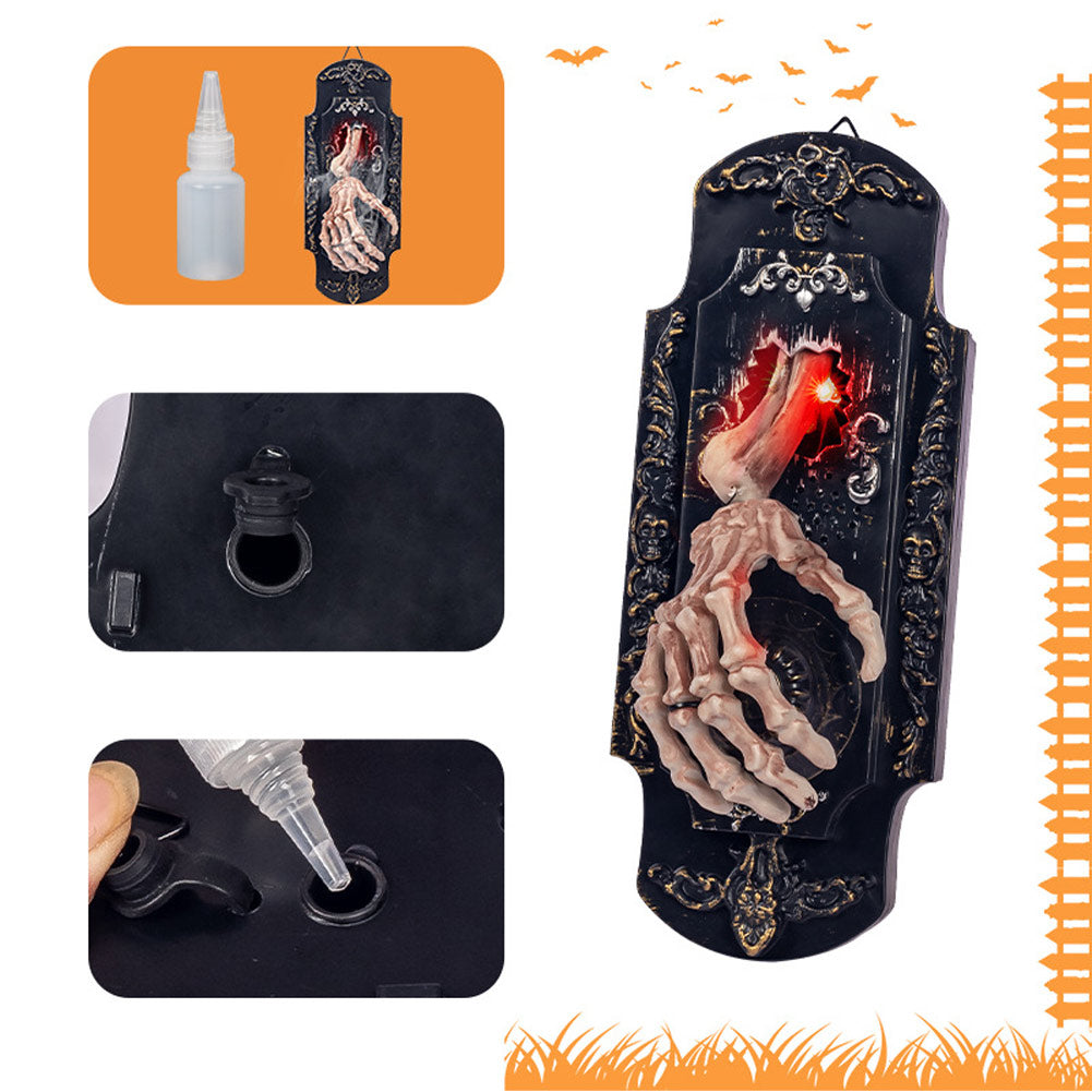 Türklingel Sensing Spray Halloween Horror Voice Controlled Ghost Haus Stimmung Layout Prop