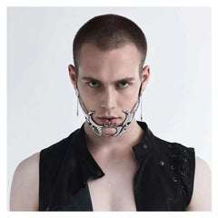 unisex Cyberpunk Cosplay Stirnband Halloween Karneval Kostüm Zubehör