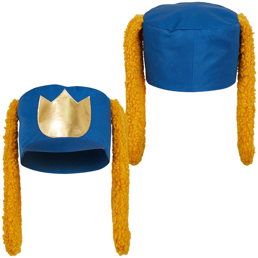 unisex Dog Man Cosplay Hut Mütze mit Ohr Kostüm Zubehör Outfits Halloween Karneval Anzug Hut Cosplay