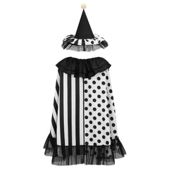 unisex Erwachsene Terrifier Clown-Cosplay-Kostüm für Halloween, Karneval und Partys