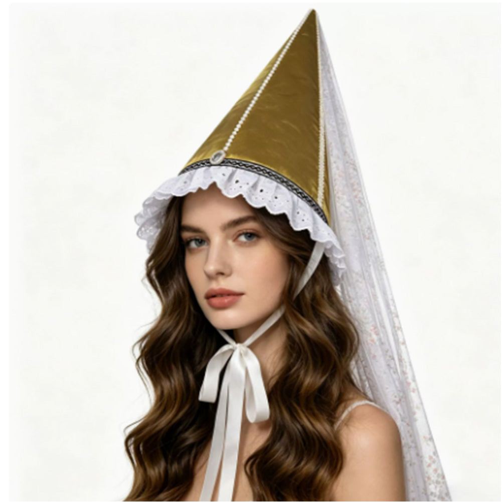 unisex Halloween-Karnevalskostüm-Accessoires – Mittelalterlicher Hut
