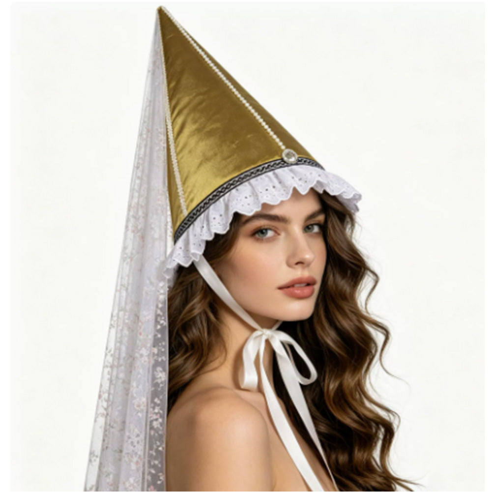 unisex Halloween-Karnevalskostüm-Accessoires – Mittelalterlicher Hut