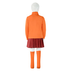 Velma Kinder Mädchen Cosplay Kostüm Outfits Halloween Karneval Anzug