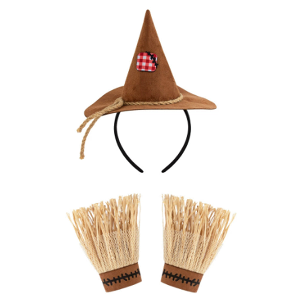 Vogelscheuche Cosplay Kostüm Halloween-Karnevalsparty-Anzug