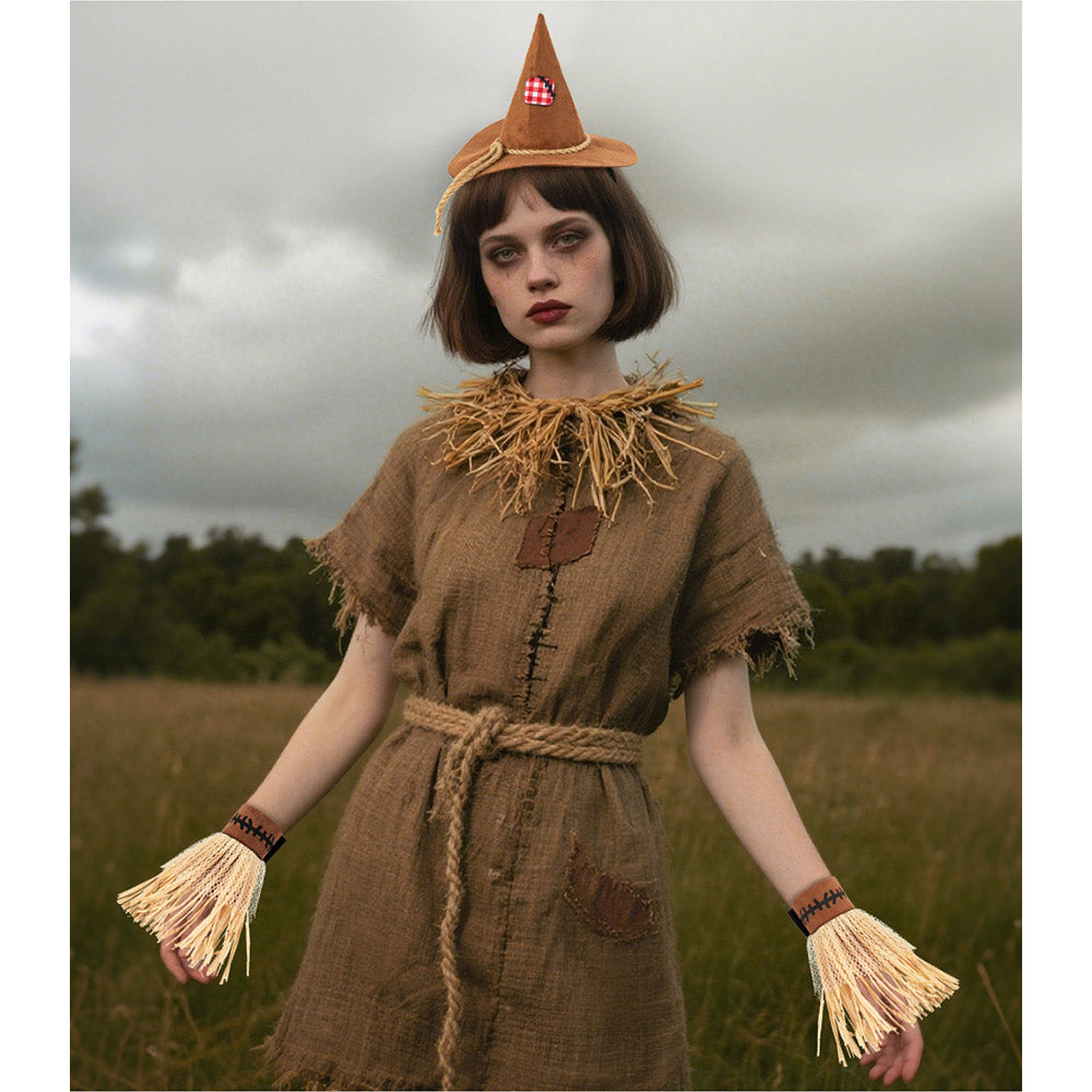 Vogelscheuche Cosplay Kostüm Halloween-Karnevalsparty-Anzug