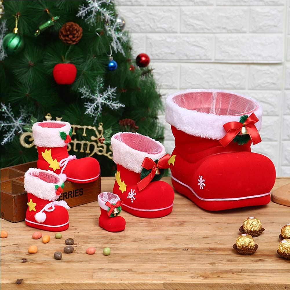 Weihnachten Socken Dekoration Anhänger Süßigkeiten Stiefel Kreative Geschenk