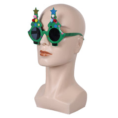 Weihnachtsbaum Brille Kunst der Clown Halloween Karneval Kostüm Zubehör cos