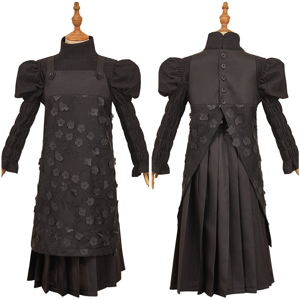 Wicked Kinder Mädchen Elphaba cosplay Kostüm Halloween Karneval Party Kostüm