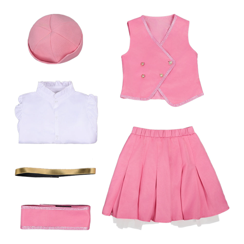 Wicked Kinder Mädchen Glinda Cosplay Kostüm Halloween Karneval Party Anzug cos Kleid