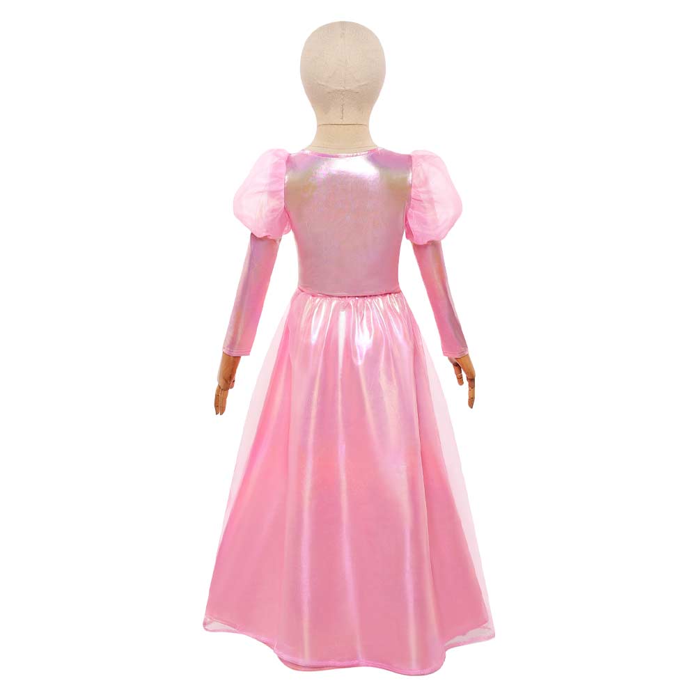 Wicked Kinder Mädchen Glinda Kleid Cosplay Kostüm Halloween Karneval Party Anzug
