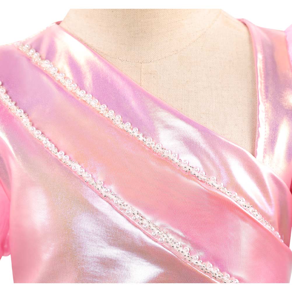 Wicked Kinder Mädchen Glinda Kleid Cosplay Kostüm Halloween Karneval Party Anzug