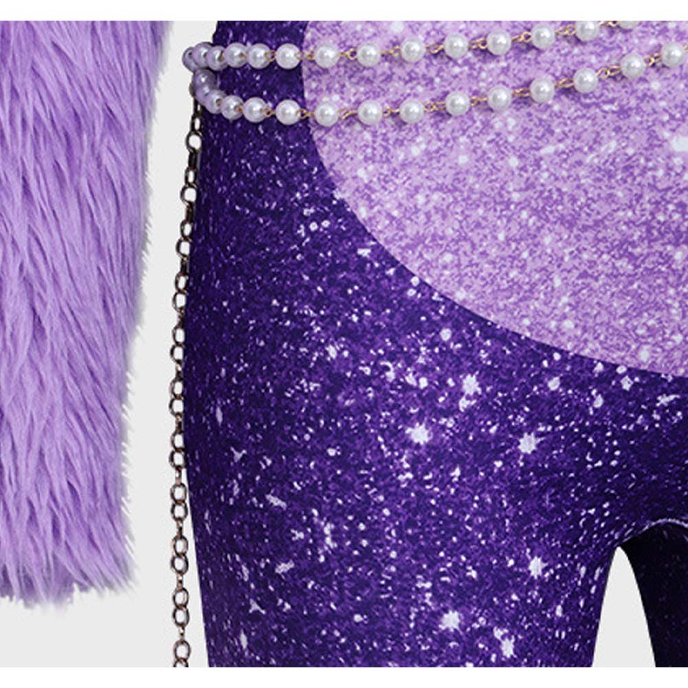 Zoomania Kinder Mädchen Gazelle lila Cosplay Kostüm Halloween Karneval Party Anzug