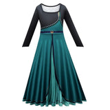 Frozen Prinzessin Königin Anna Mädchen Kleid Halloween Kinder Party Kleid - Karnevalkostüme