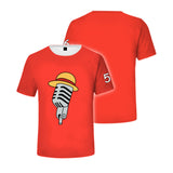 ONE PIECE FILM RED Monkey D. Luffy Cosplay Outfits Erwachene 3D Druck Halloween Karneval Kostüm