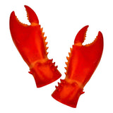 1 Paar Krabben Hummerscheren Handschuhe Stirnband Mütze Cosplay Funny Party Latex Neuheit Spielzeug Handschuhe
