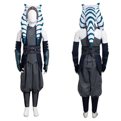 Kinder The Mandalorian Asoka Tano Kostüm Kinder Halloween Karneval Kostüm