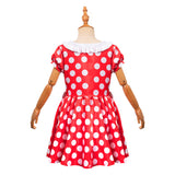 Kinder Mädchen Polka dots Cosplay Kostüm Outfits Halloween Karneval Party Anzug Kleid