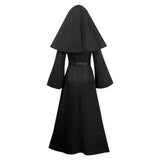 Damen Die Nonne Cosplay Kostüm Outfits Halloween Karneval Anzug Cosplay Halloween