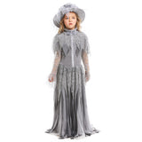 Zombie-Braut Kostüm für Kinder Mädchen Leichen Kleid Cosplay Faschingkostüme