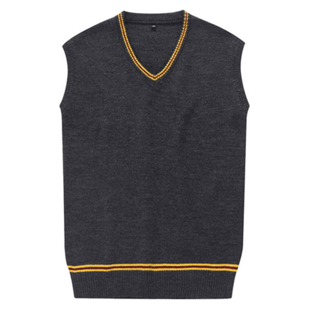 Harry Potter Gryffindor Hermione Granger Hermine granger Sweatshirt Pullunder V-Ausschnitt für Erschsene Student Studentin