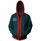 Erwachsene Jacke Spider-Man: Into the Spider-Verse Spider-Man: A New Universe Miles Morales Jacke Hoodie Pullover mit Kaputze - Karnevalkostüme