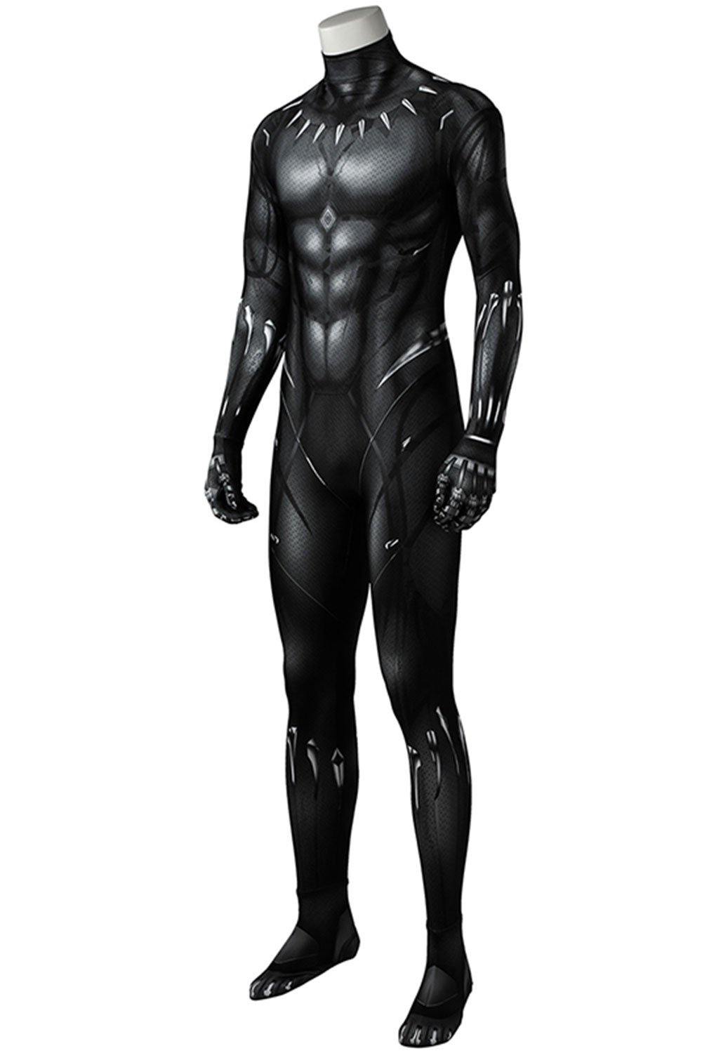 Black Panther T‘Challa  3D Printed Cosplay Costume - Karnevalkostüme