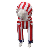 Adonis Creed Creed3 Cosplay Kostüm Outfits Halloween Karneval Party Verkleidung Anzug für Haustier Hund