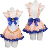 Damen Sailor Moon Aino Minako Cosplay Kostüm Outfits Halloween Karneval Anzug Badeanzug