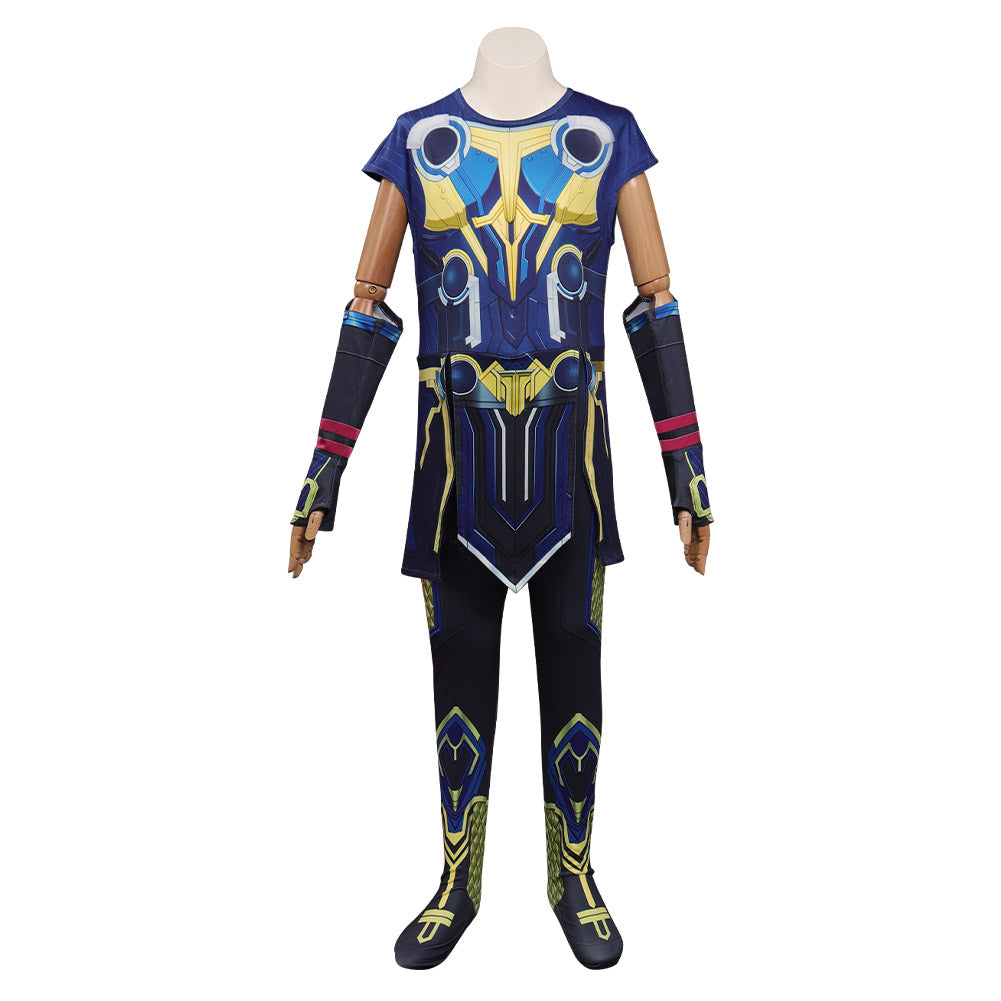 Kinder Jungen Thor: Love and Thunder Thor Jumpsuit Halloween Karneval Kostüm