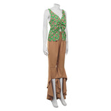 Damen 1970er Hippie Retro Vintage Kostüm Halloween Karneval Outfits