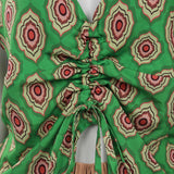 Damen 1970er Hippie Retro Vintage Kostüm Halloween Karneval Outfits