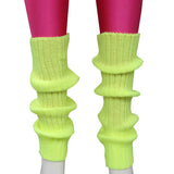 80er Jahre Erwachsene Damen gedruckte Jumpsuit Jogginganzug Kostüm 6.tlg rosa