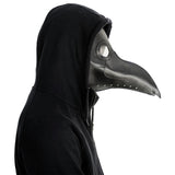 Pestdoktor Pestarztmaske Plague Doctor Maske Halloween Karneval Maske Schwarz Vogelschnabel Maske - Karnevalkostüme