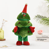 40CM Weihnachtsbaum Plüschtier elektrisches Spielzeug als Geschenk Christmas Party Dekoration