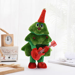 40CM Weihnachtsbaum Plüschtier elektrisches Spielzeug als Geschenk Christmas Party Dekoration