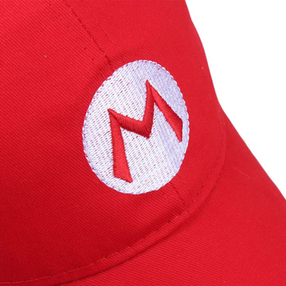 Super Mario Mario Cosplay Hut Mütze Kostüm Zubehör Outfits Halloween Karneval Party Requisite