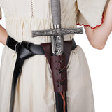 Mittelalterliche Viking Schwerthalter Männer Piraten Ritter Requisiten