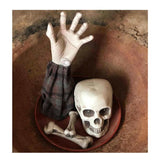 Halloween Dekoration Bewegliche Skelett Knochen Ornamente Halloween Party Requisiten Meerjungfrau Schädel Horror Home Decor Zubehör