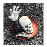 Halloween Dekoration Bewegliche Skelett Knochen Ornamente Halloween Party Requisiten Meerjungfrau Schädel Horror Home Decor Zubehör